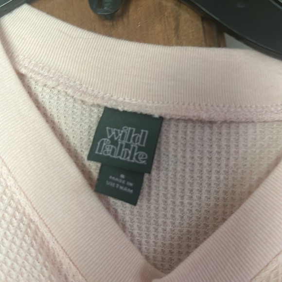 Wild Fable waffle knit long sleeve tee - Picture 2 of 2